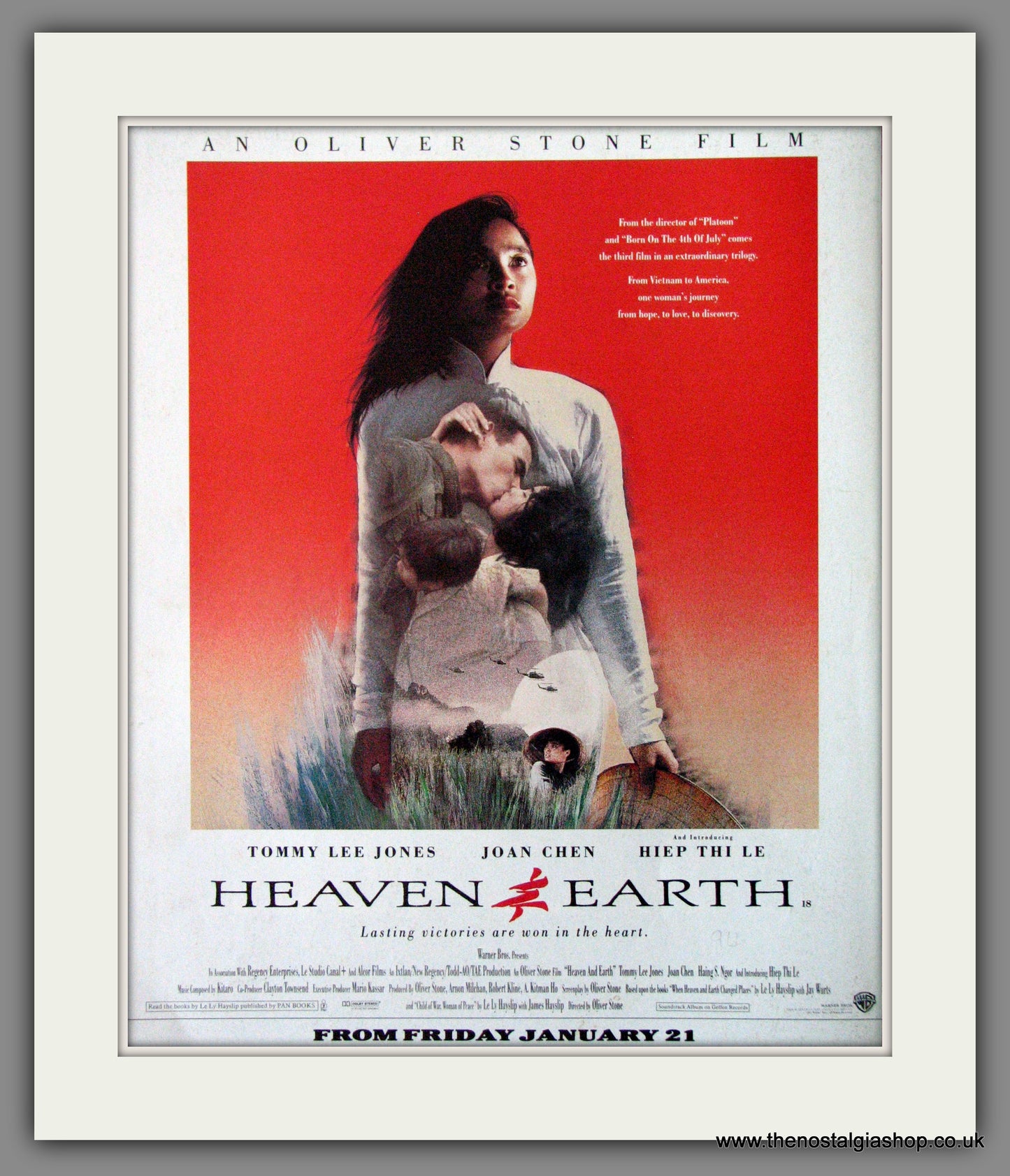 Heaven & Earth. 1994 Original Advert (ref AD54046)