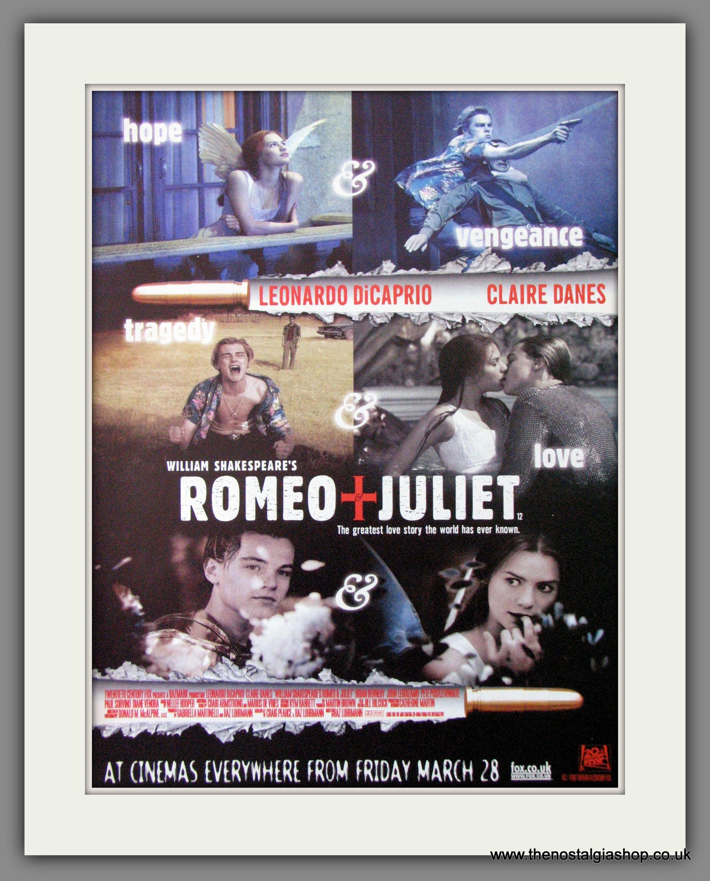 Romeo & Juliet. 1996 Original Advert (ref AD54053)