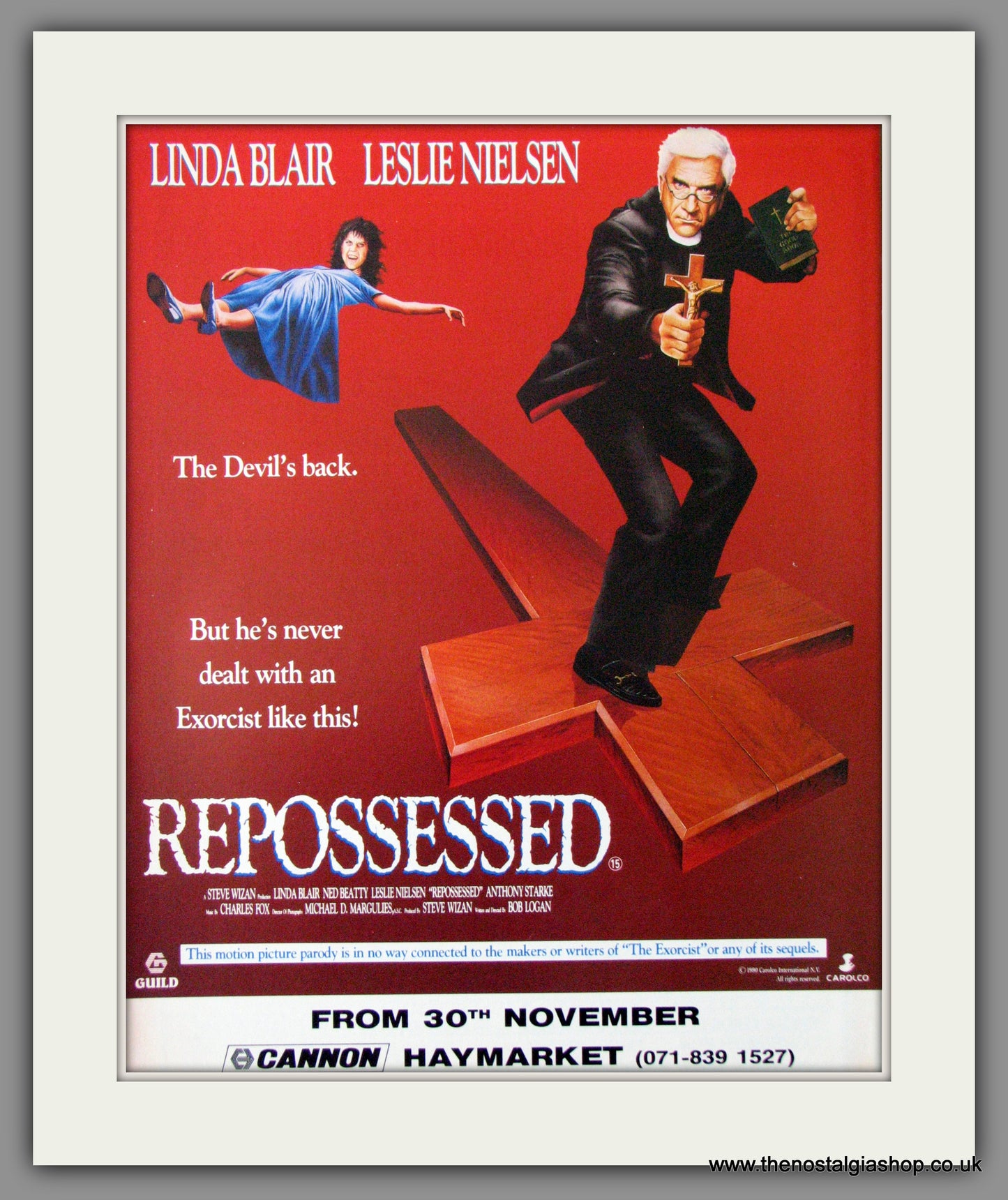 Repossessed. 1990 Original Advert (ref AD54077)