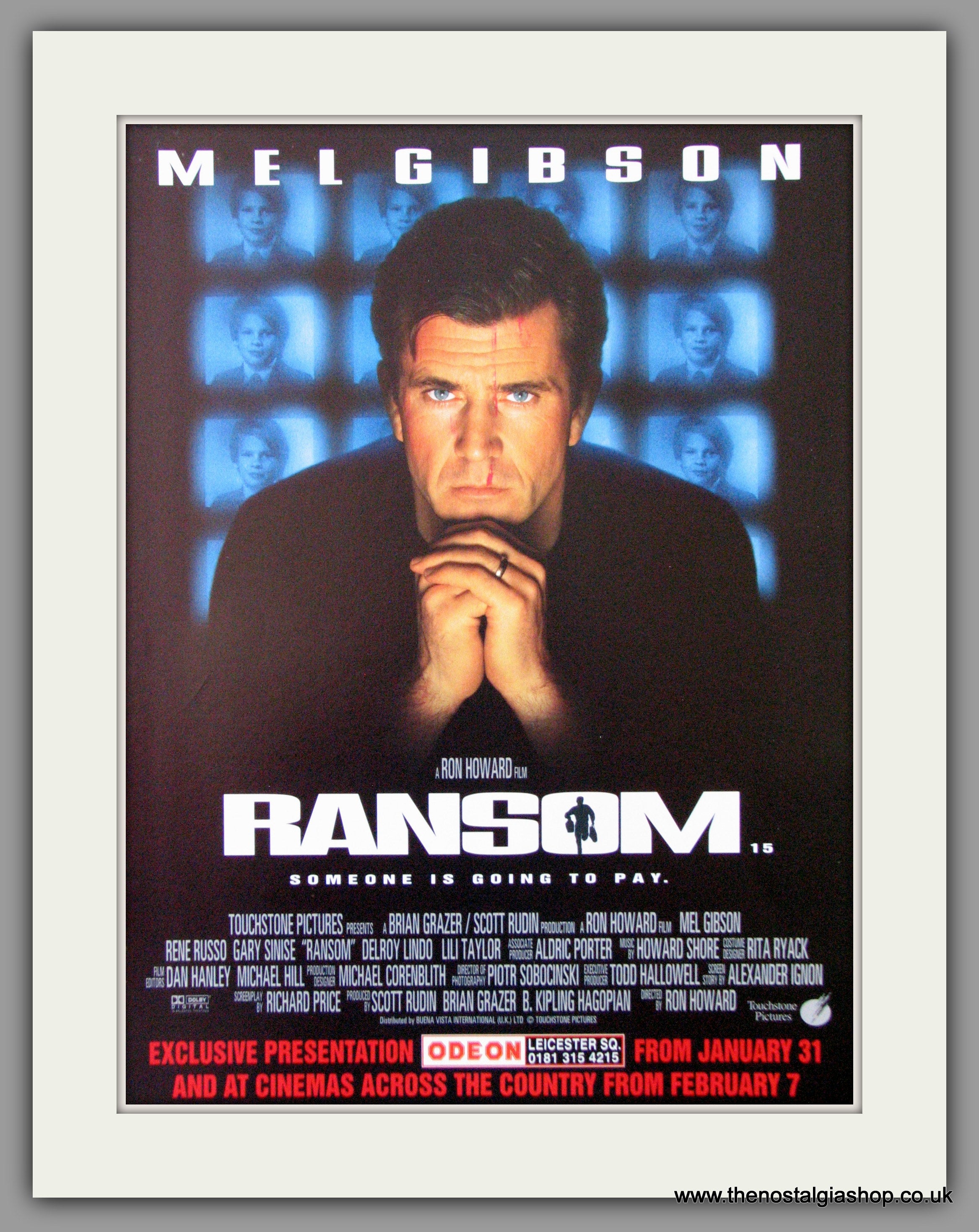 Ransom. 1997 Original Advert (ref AD54080) – The Nostalgia Shop