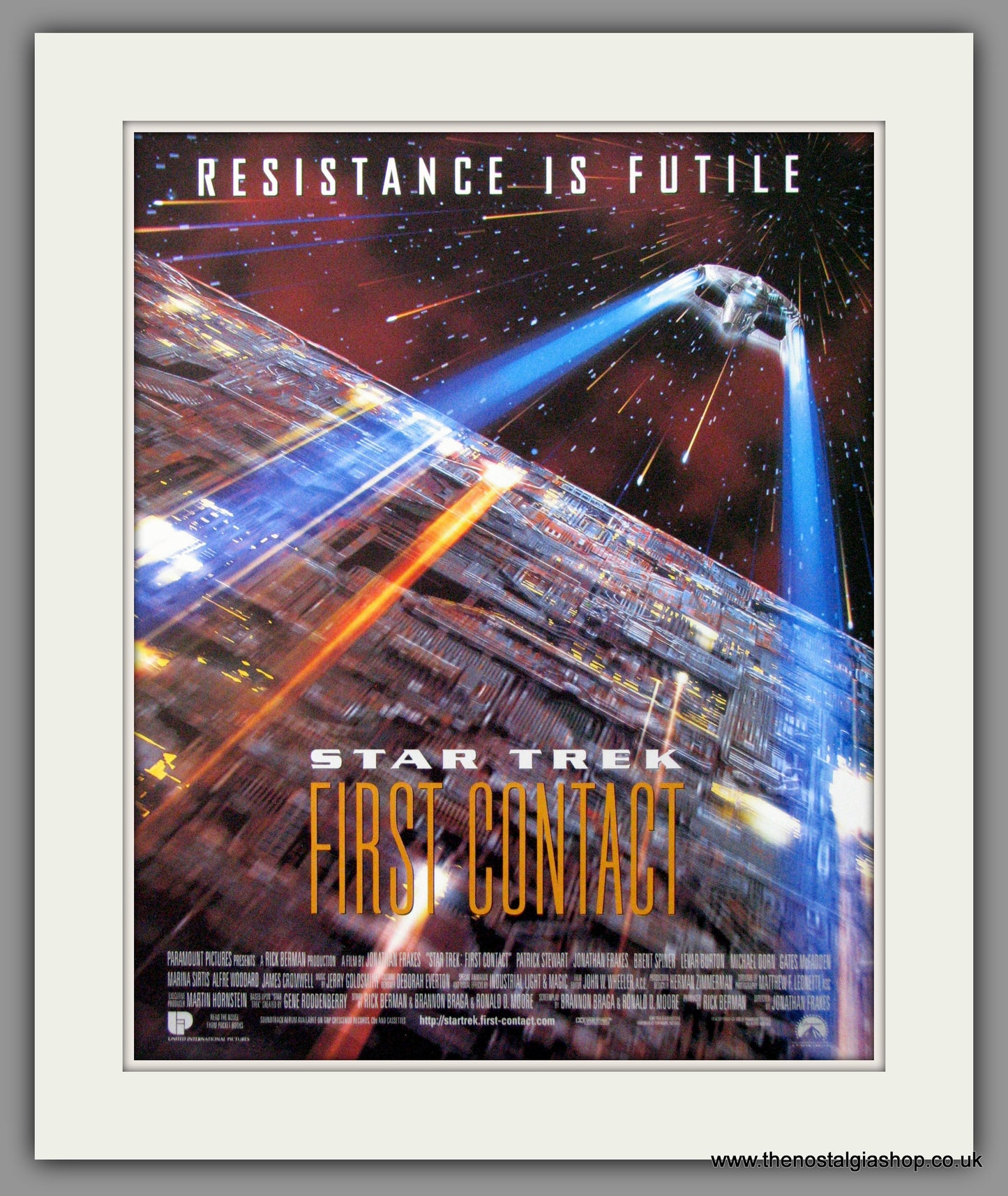 Star Trek First Contact. 1996 Original Advert (ref AD54086)