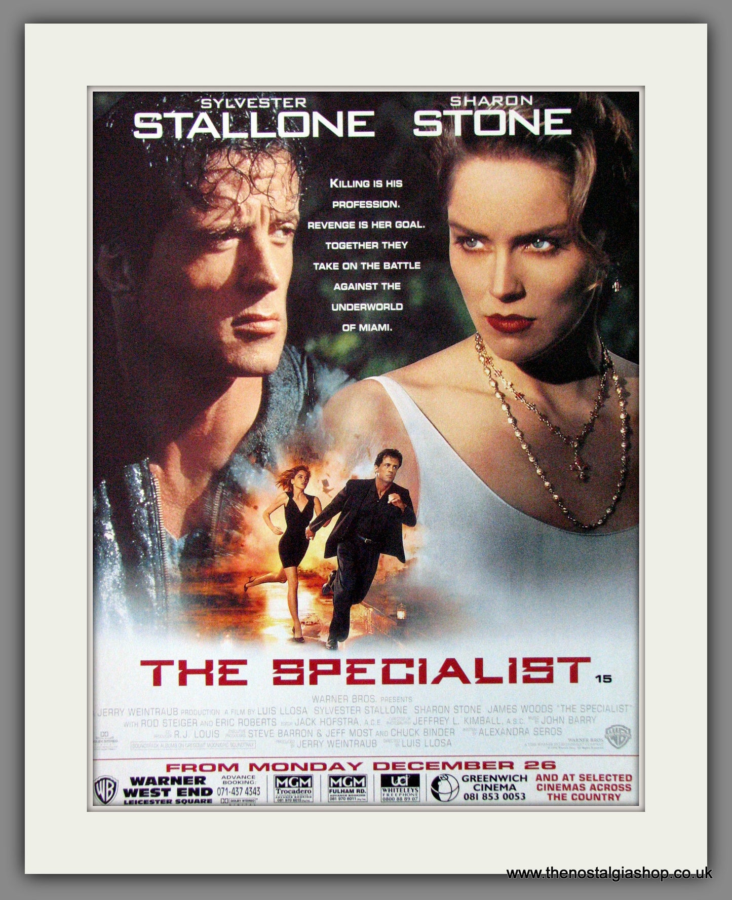 The Specialist. 1995 Original Advert (ref AD54148)