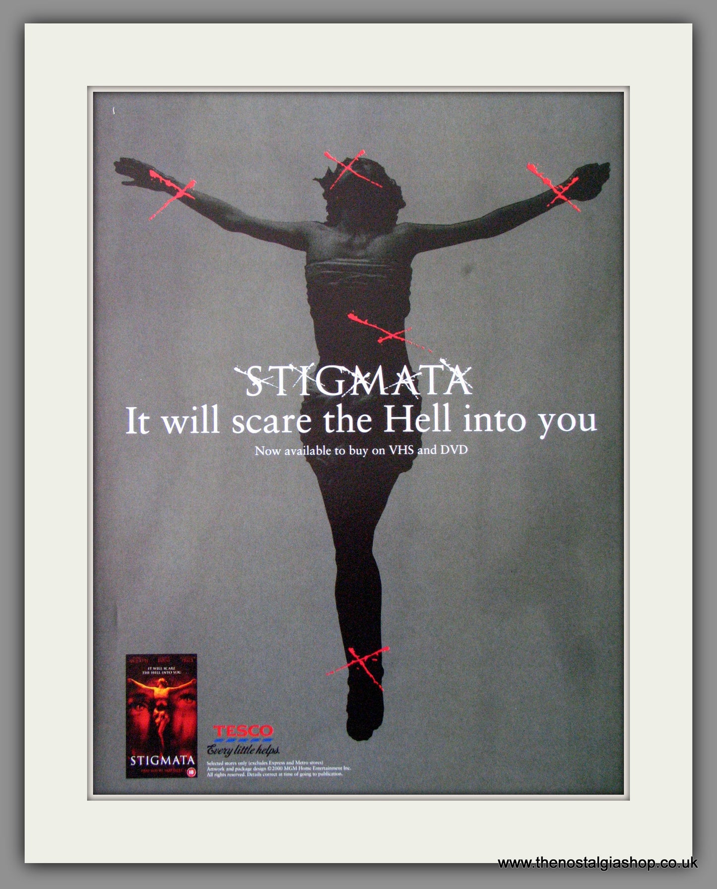 Stigmata. 2000 Original Advert (ref AD54152)