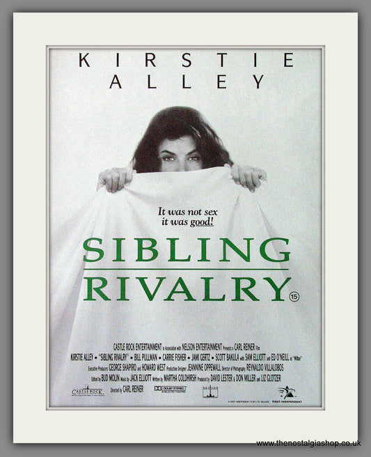 Sibling Rivalry. 1991 Original Advert (ref AD54156)