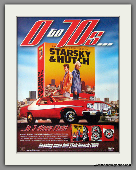 Starsky & Hutch. 2004 Original Advert (ref AD54161)
