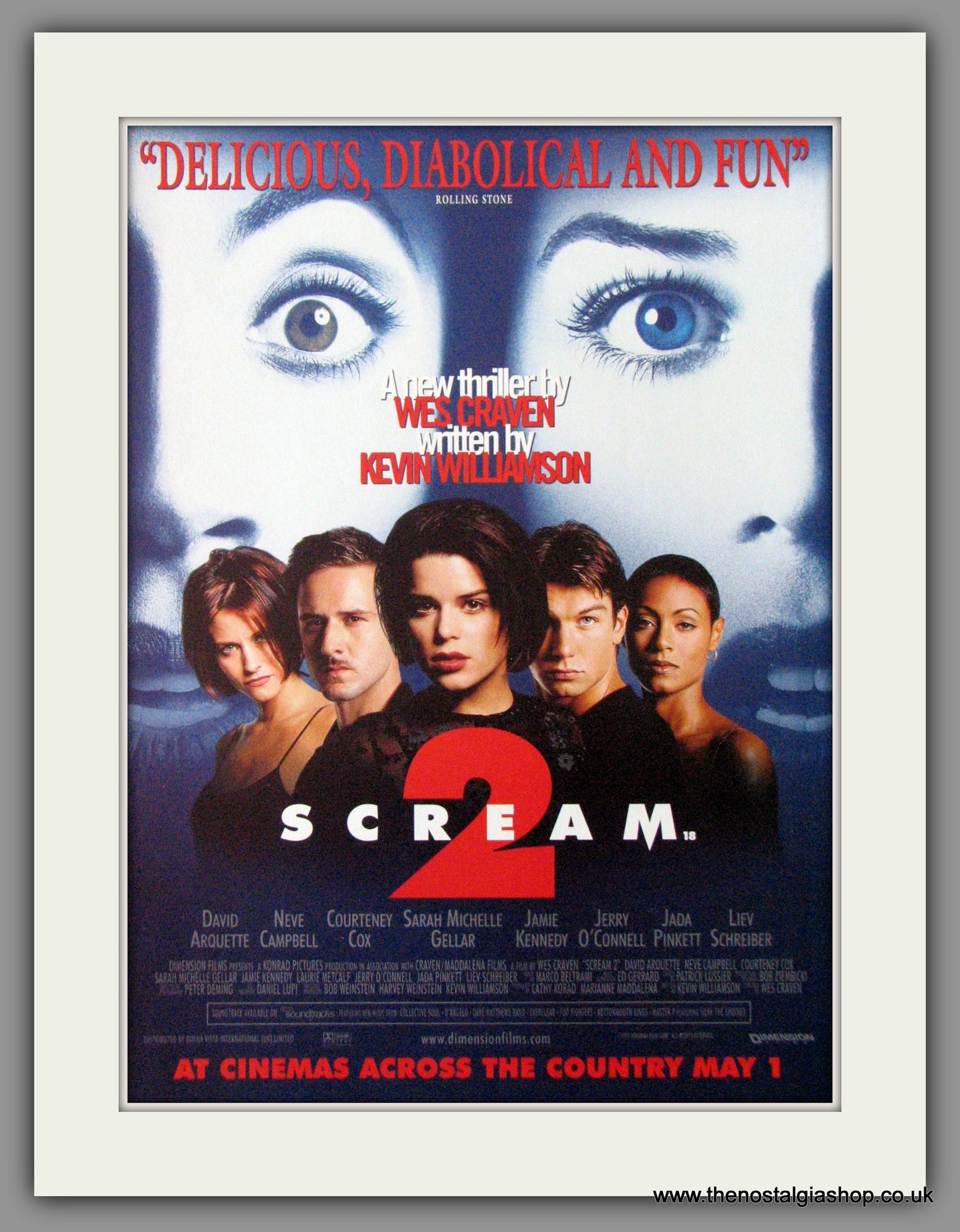 Scream 2. 1998 Original Advert (ref AD54163)