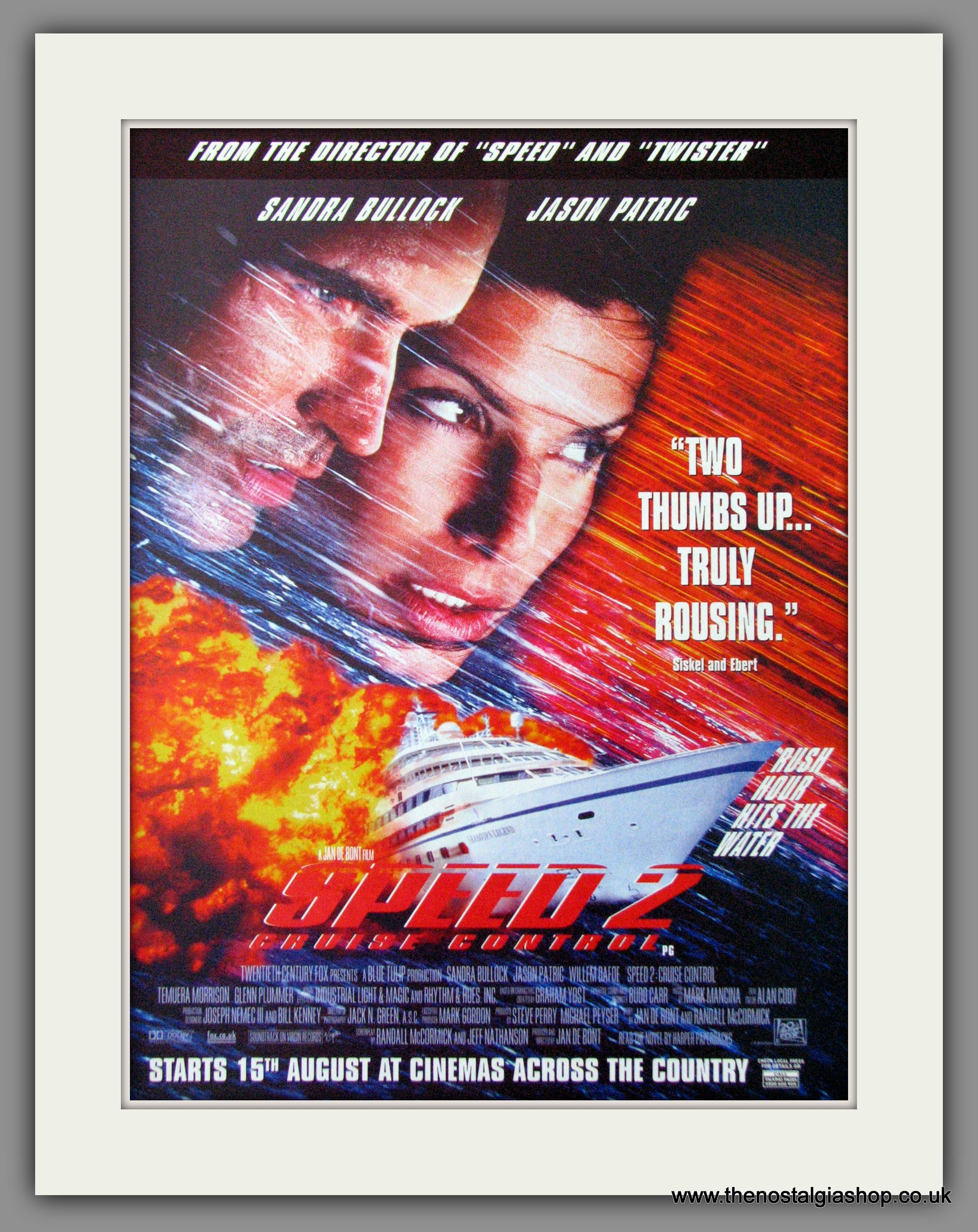 Speed 2 Cruise Control. 1997 Original Advert (ref AD54164) – The ...