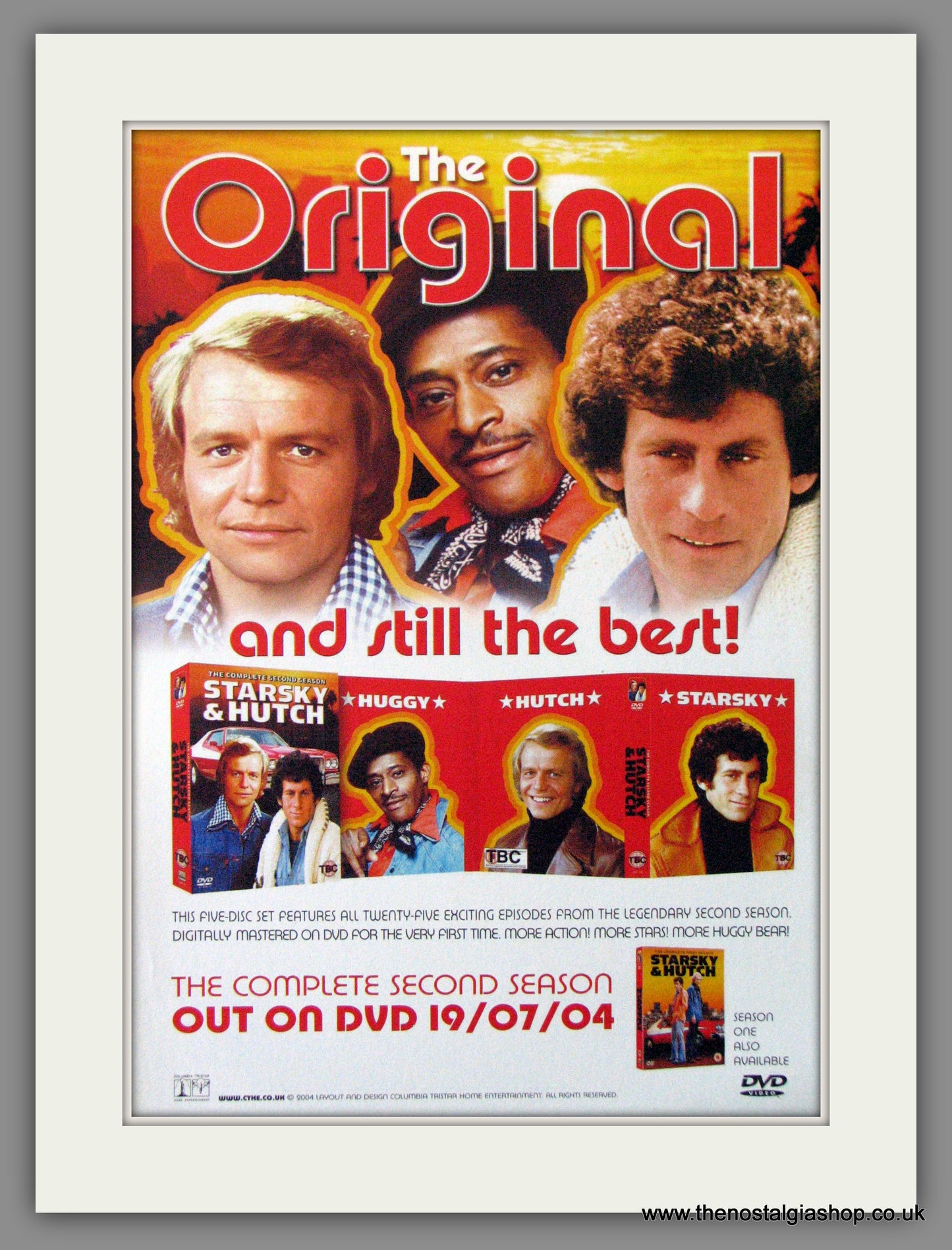Starsky & Hutch. 2004 Original Advert (ref AD54196)