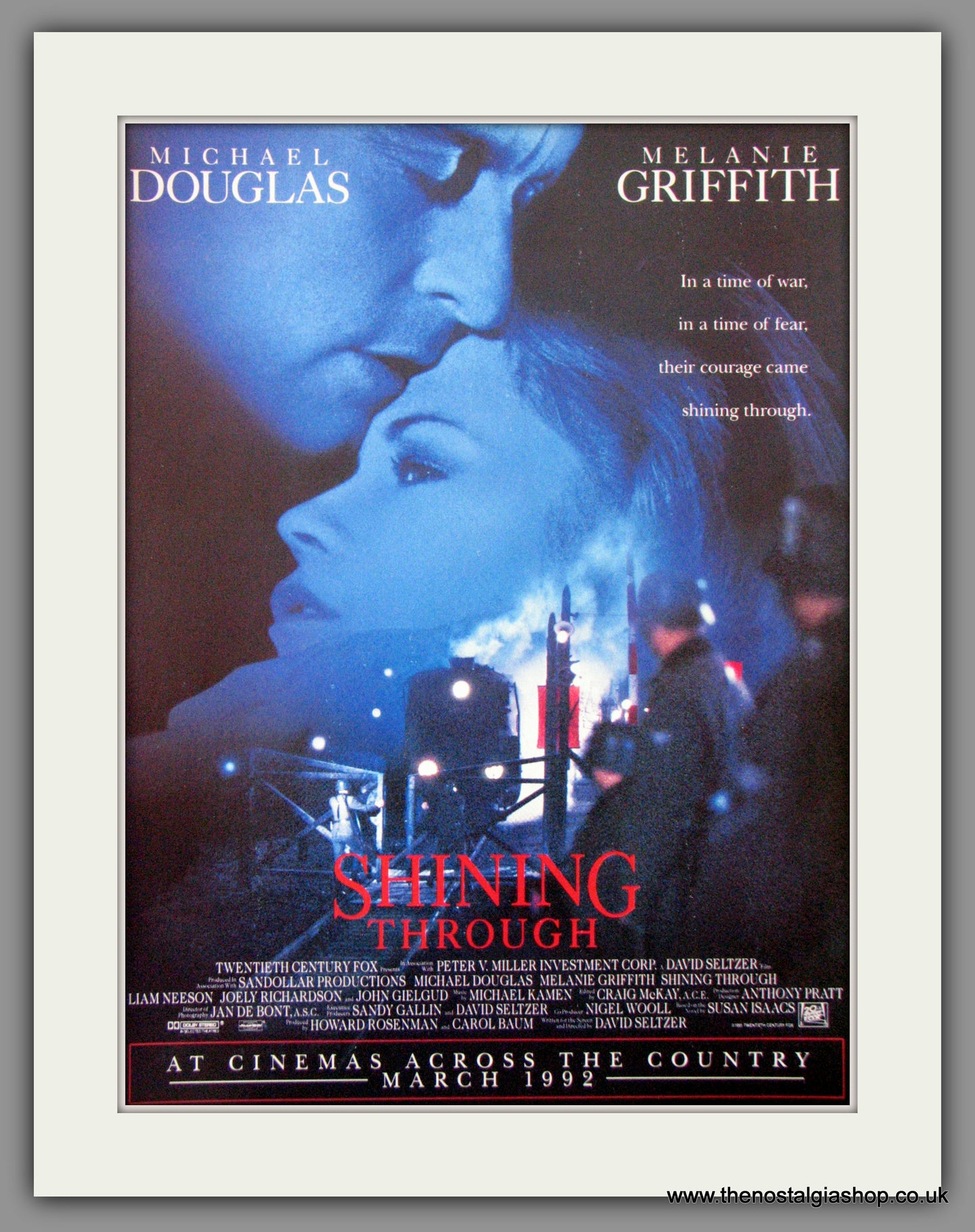 Shining Through. 1992 Original Advert (ref AD54204)