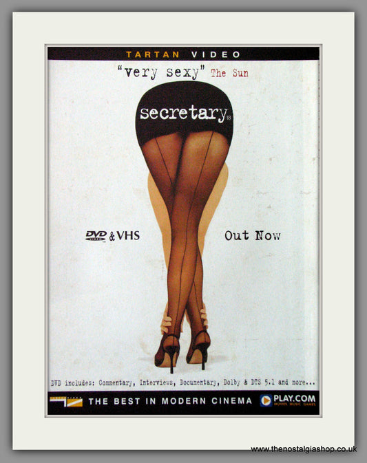 Secretary. 2004 Original Advert (ref AD54206)