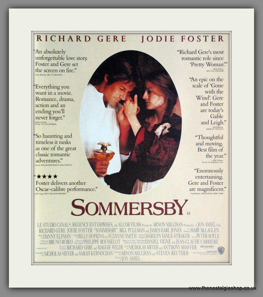 Sommersby. 1993 Original Advert (ref AD54215)