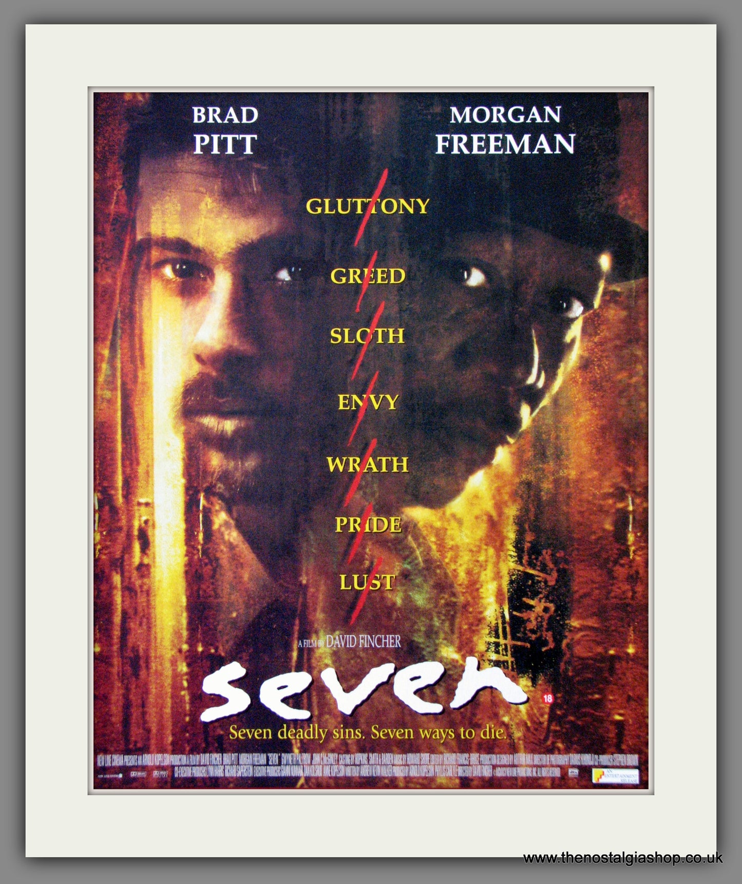 Seven. 1996 Original Advert (ref AD54259)