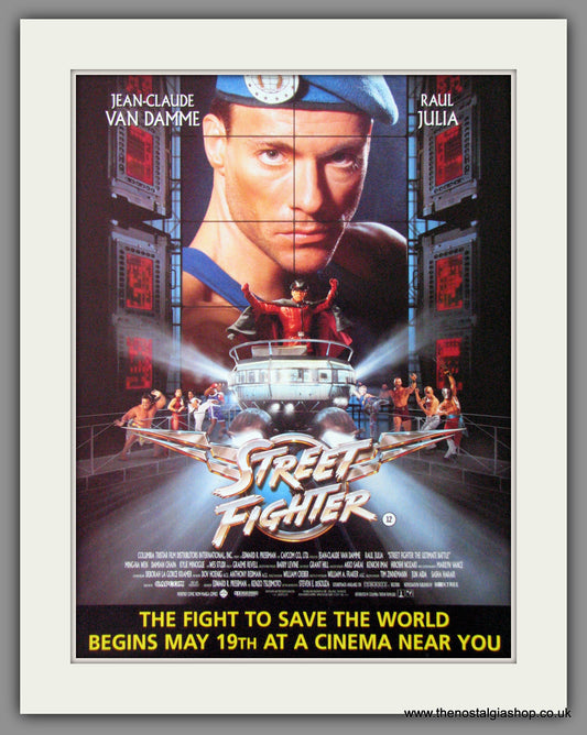 Street Fighter. 1995 Original Advert (ref AD54260)