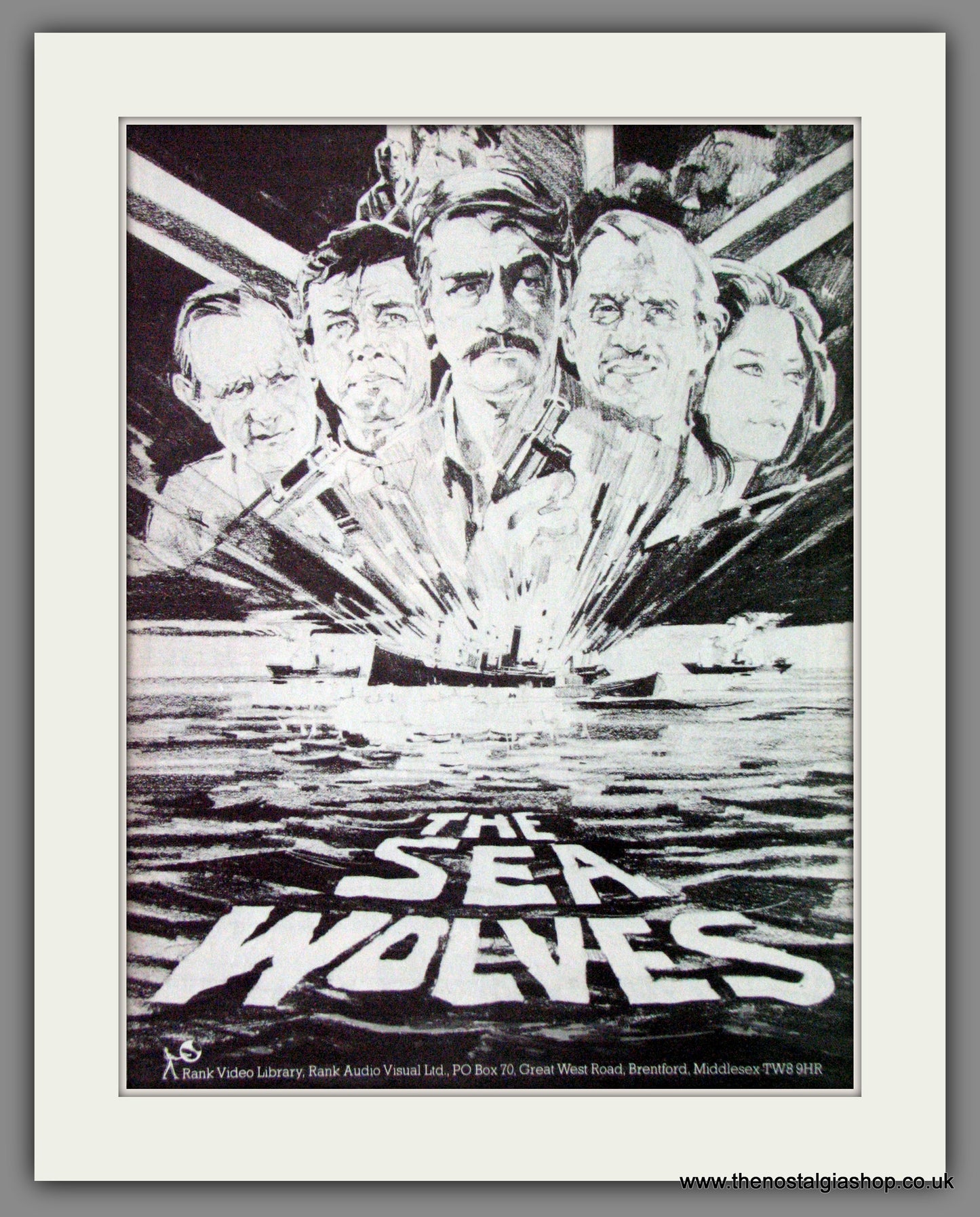 The Sea Wolves. Set Of 2 1981 Original Adverts (ref AD54265)