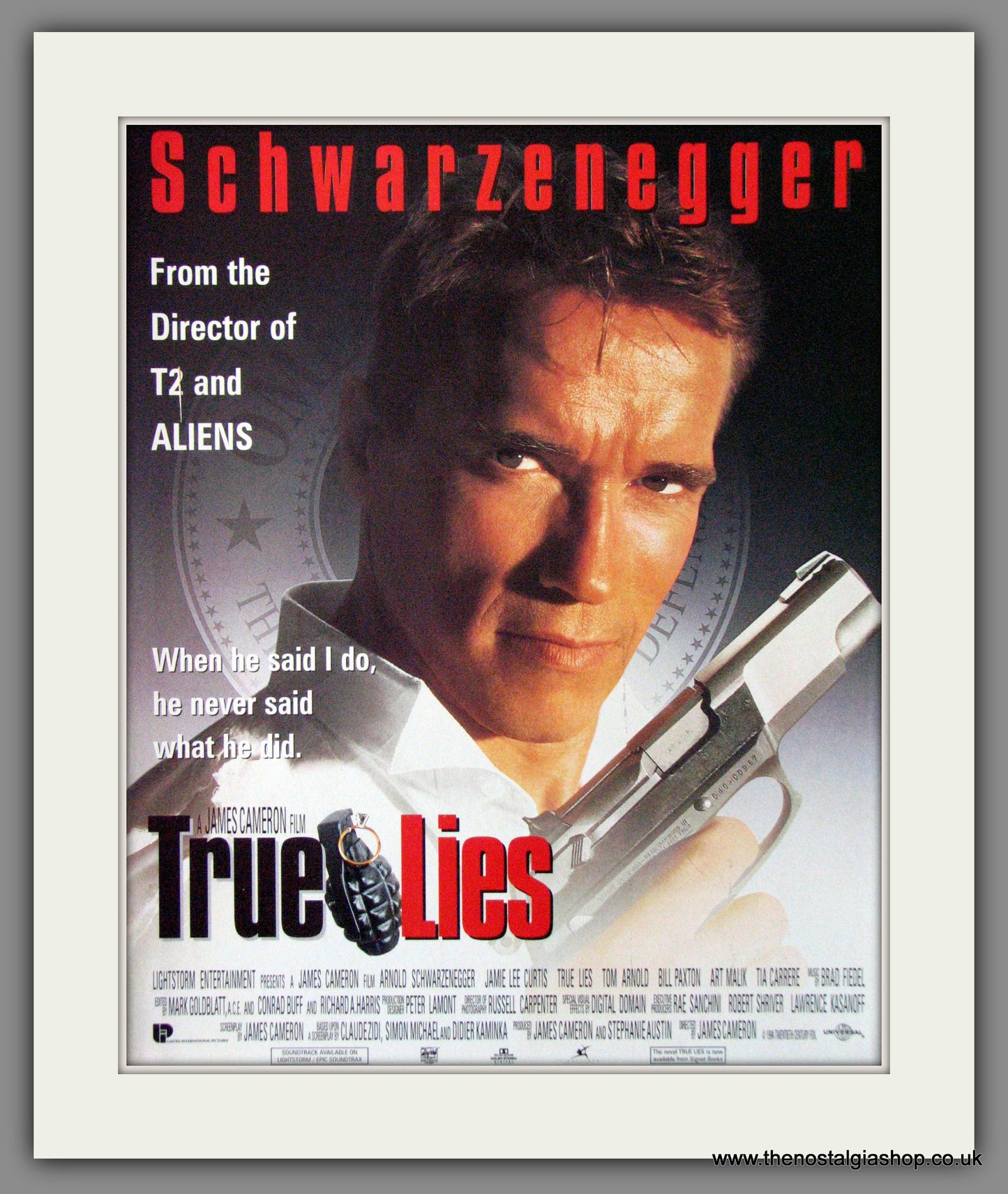 True Lies. 1994 Original Advert (ref AD54283)