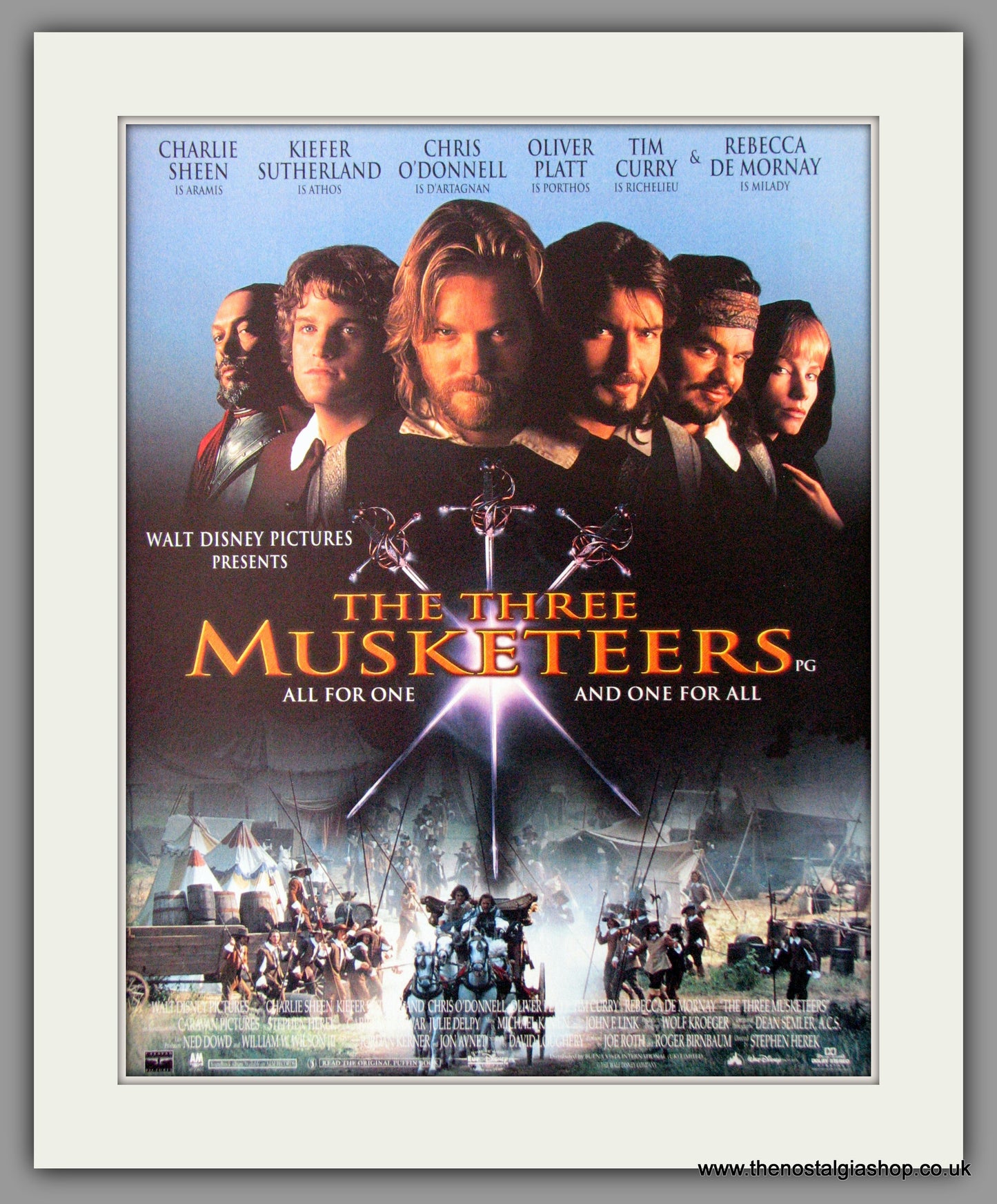 The Three Musketeers. 1994 Original Advert (ref AD54291)