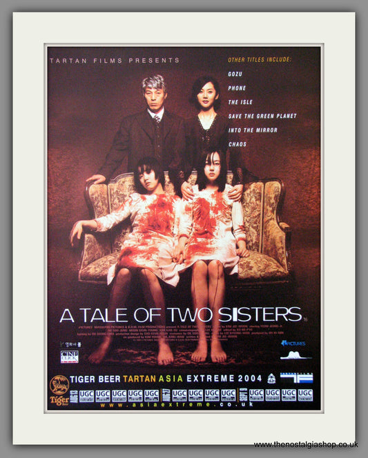 A Tale Of Two Sisters. 2004 Original Advert (ref AD54292)