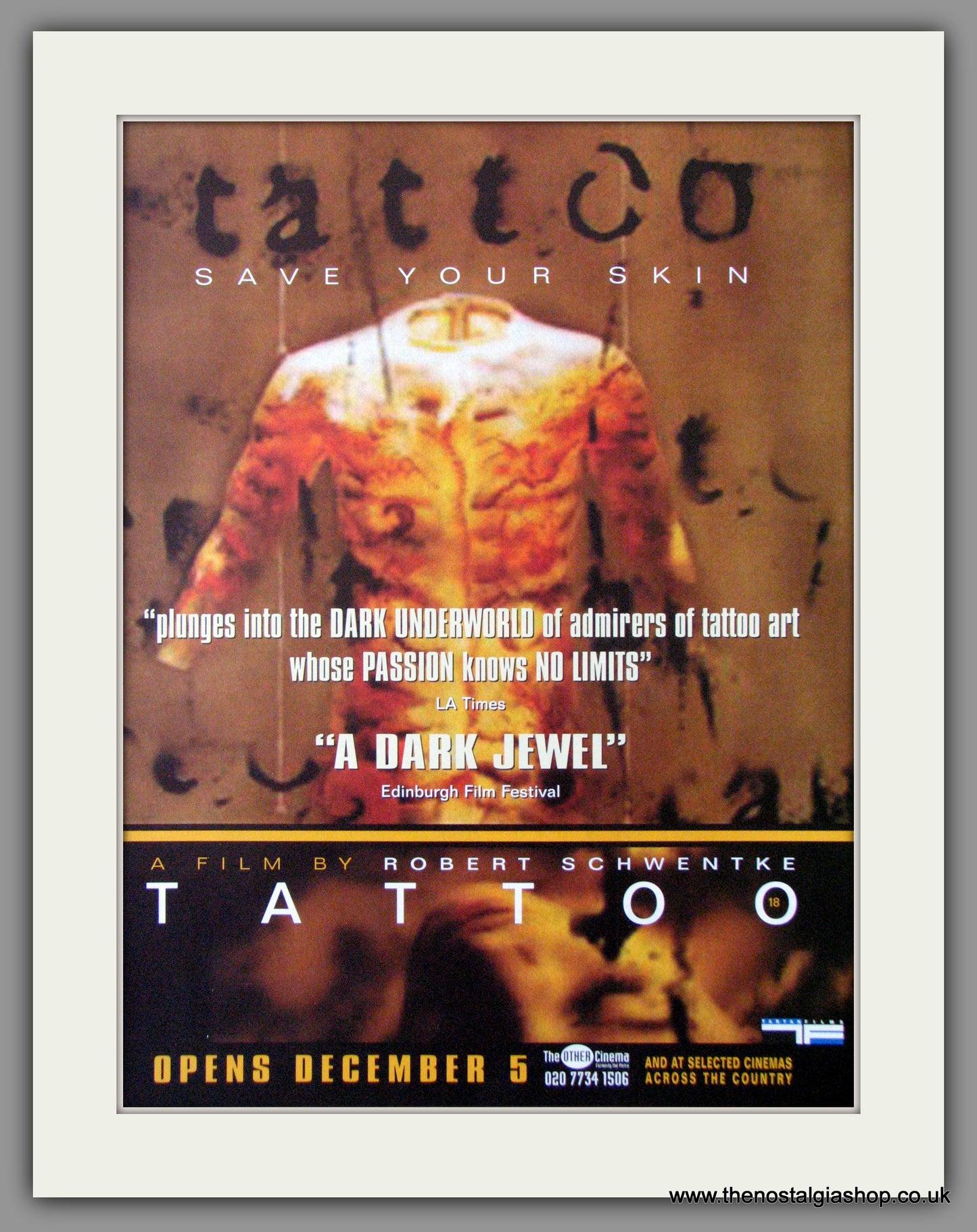 Tattoo. 2002 Original Advert (ref AD54293)