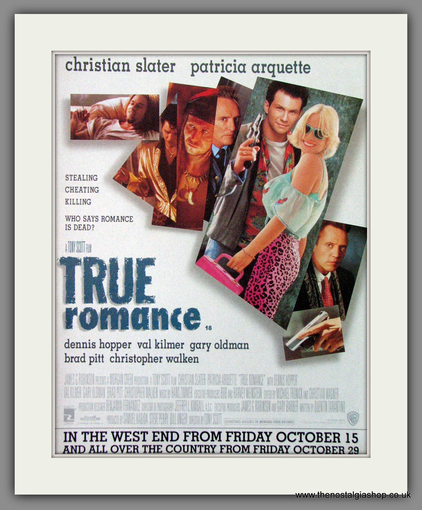 True Romance. 1993 Original Advert (ref AD54298)