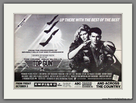 Top Gun. 1986 Original Advert (ref AD54306)