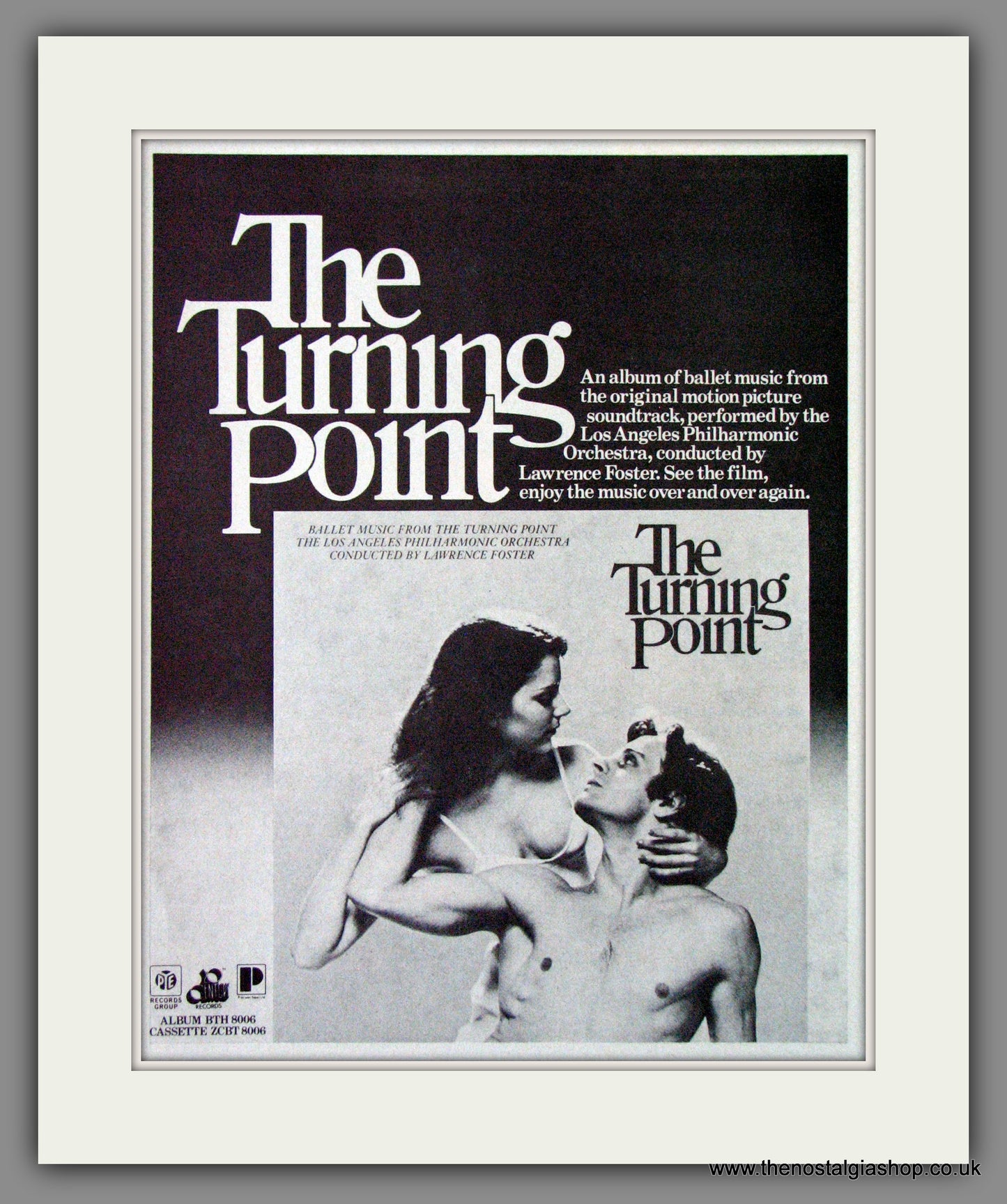 The Turning Point. 1978 Original Advert (ref AD54309)