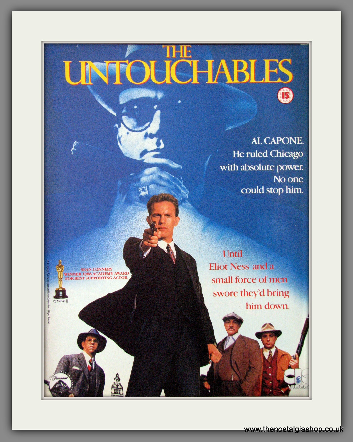 The Untouchables. 1988 Original Advert (ref AD54316)