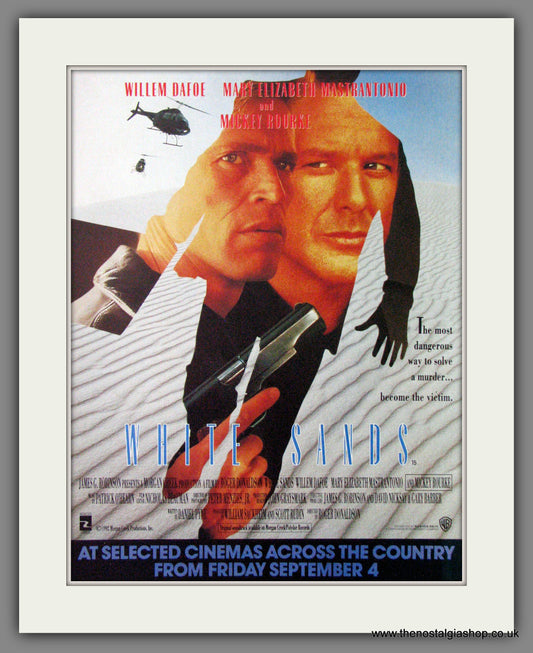 White Sands. 1992 Original Advert (ref AD54322)