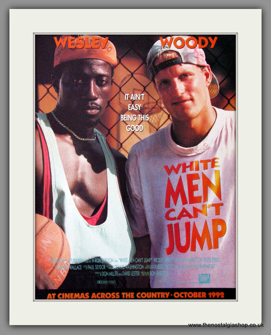 White Men Can't Jump. 1992 Original Advert (ref AD54330)