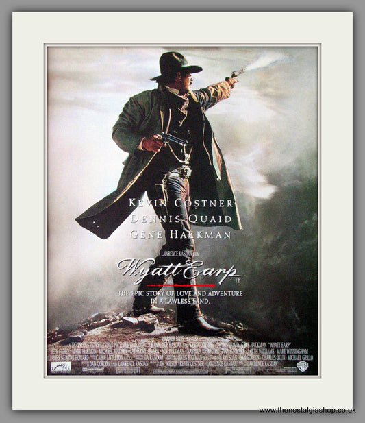 Wyatt Earp. 1994 Original Advert (ref AD54332)