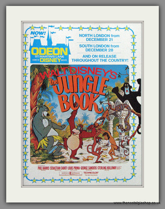 Jungle Book. Walt Disney. Original Advert 1976 (ref AD53482)