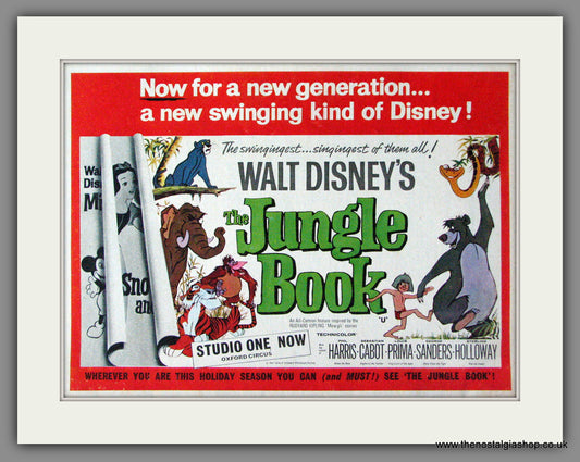 Jungle Book (The). Walt Disney. Original Advert 1968 (ref AD53486)