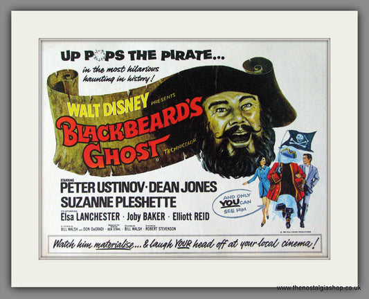 Blackbeard's Ghost. Walt Disney. Original Advert 1968 (ref AD53487)