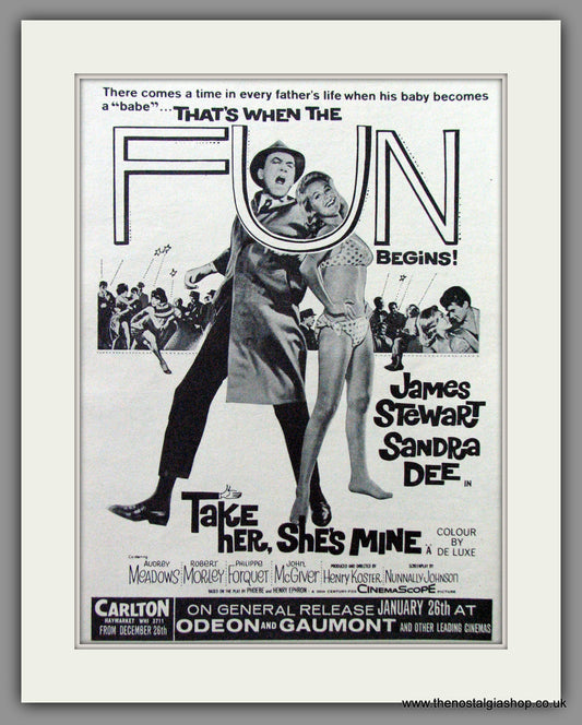 Take Her, She's Mine. Original Advert 1964 (ref AD53568)