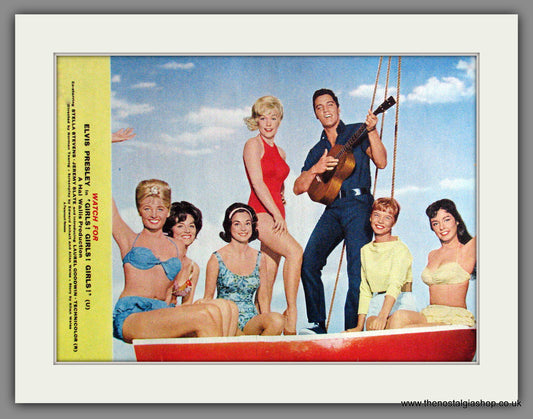 Elvis Presley. Girls! Girls! Girls!  Original Advert 1963 (ref AD53573)