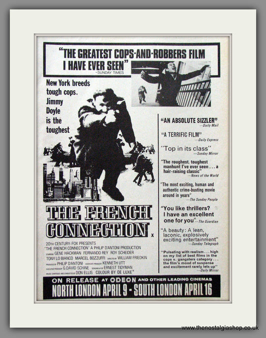 French Connection (The). Original Advert 1972 (ref AD53637)