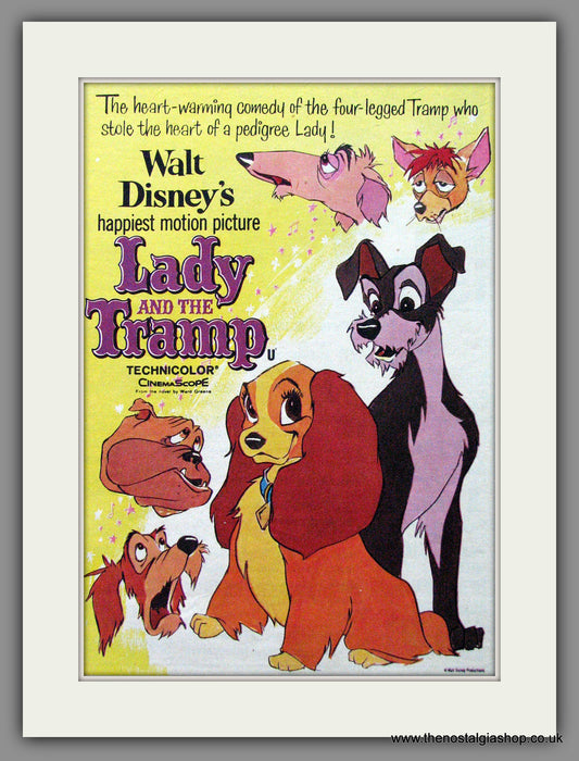 Lady And The Tramp. 1967 Original Advert (ref AD53683)