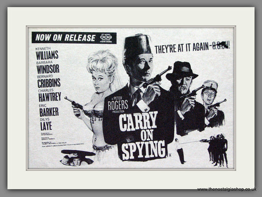 Carry On Spying. 1964 Original Advert (ref AD53712)