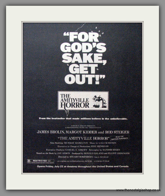 Amityville Horror (The). Original Advert 1979 (ref AD11464)