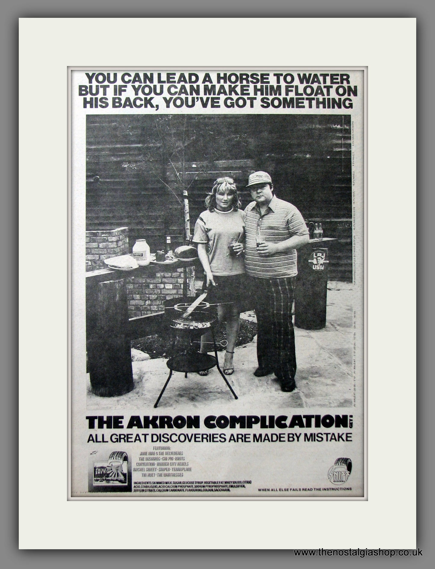 Akron Complication. Original Advert 1978 (ref AD11536)