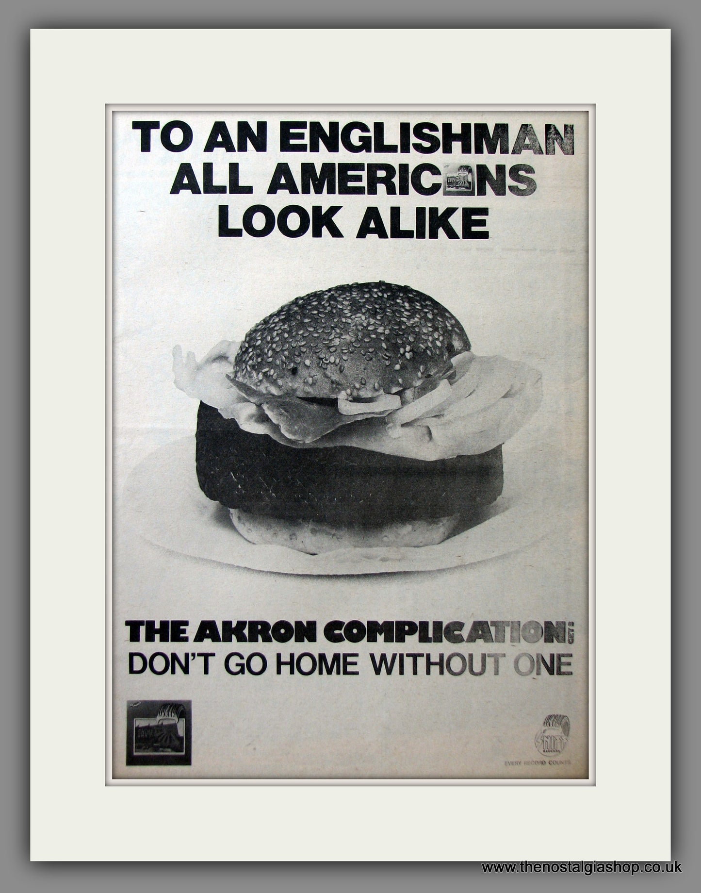 Akron Complication. Original Advert 1978 (ref AD11538)