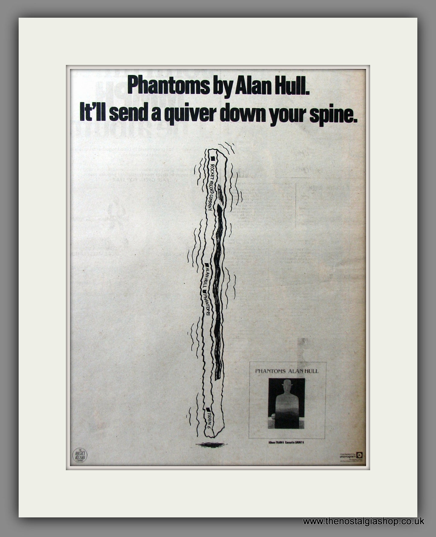 Alan Hull. Phantoms. Original Advert 1979 (ref AD11548)