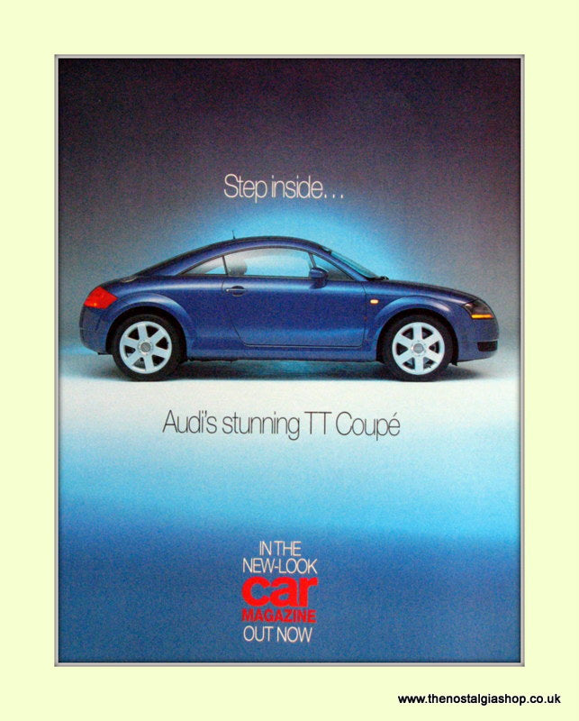 Audi TT Coupe . Original Advert 1998 (ref AD6780)