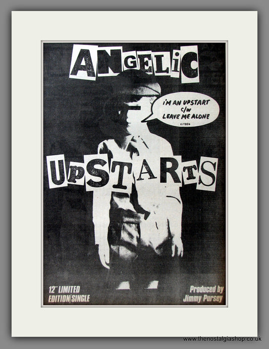 Angelic Upstarts. I'm An Upstart.. Original Advert 1979 (ref AD11570)