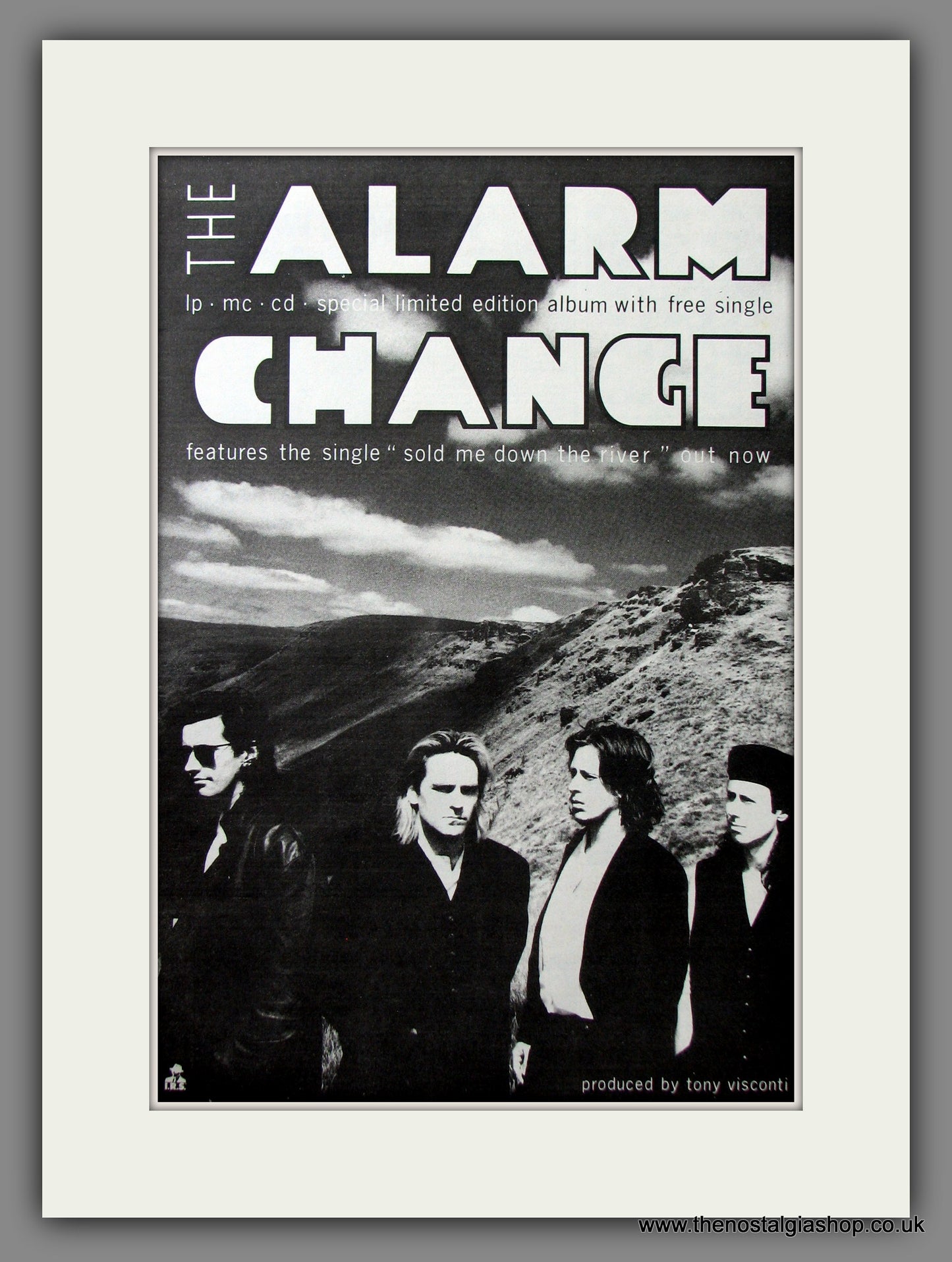 Alarm (The), Change. Original Advert 1989 (ref AD11645)