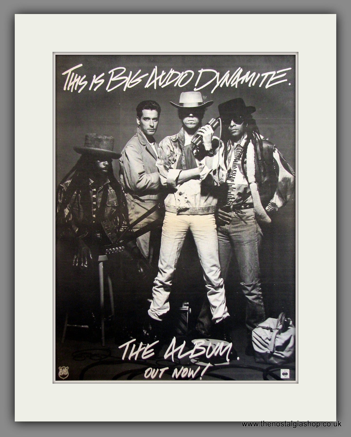 Big Audio Dynamite. Original Advert 1985 (ref AD11672)