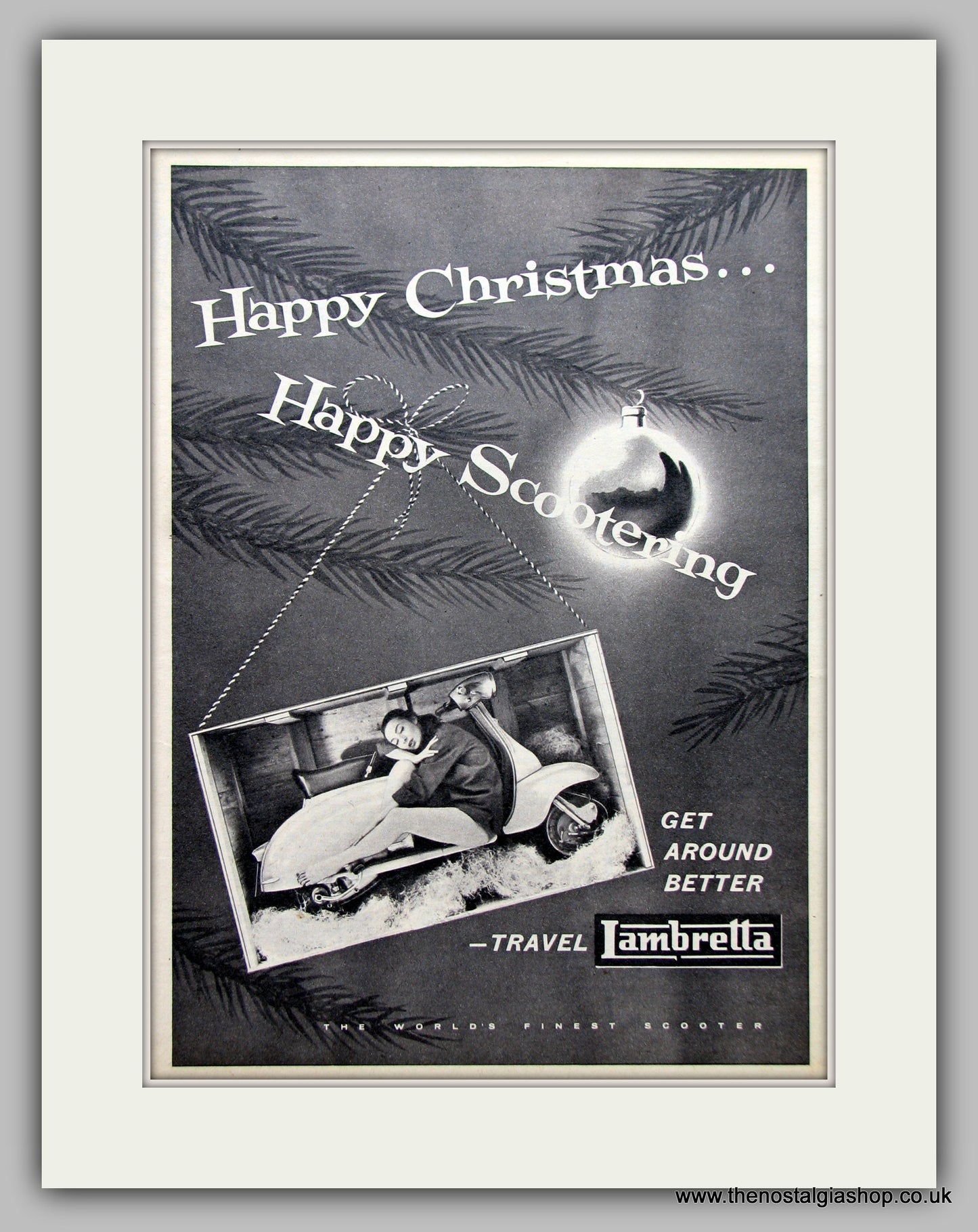 Lambretta Scooter Original Advert 1959 (ref AD6799)