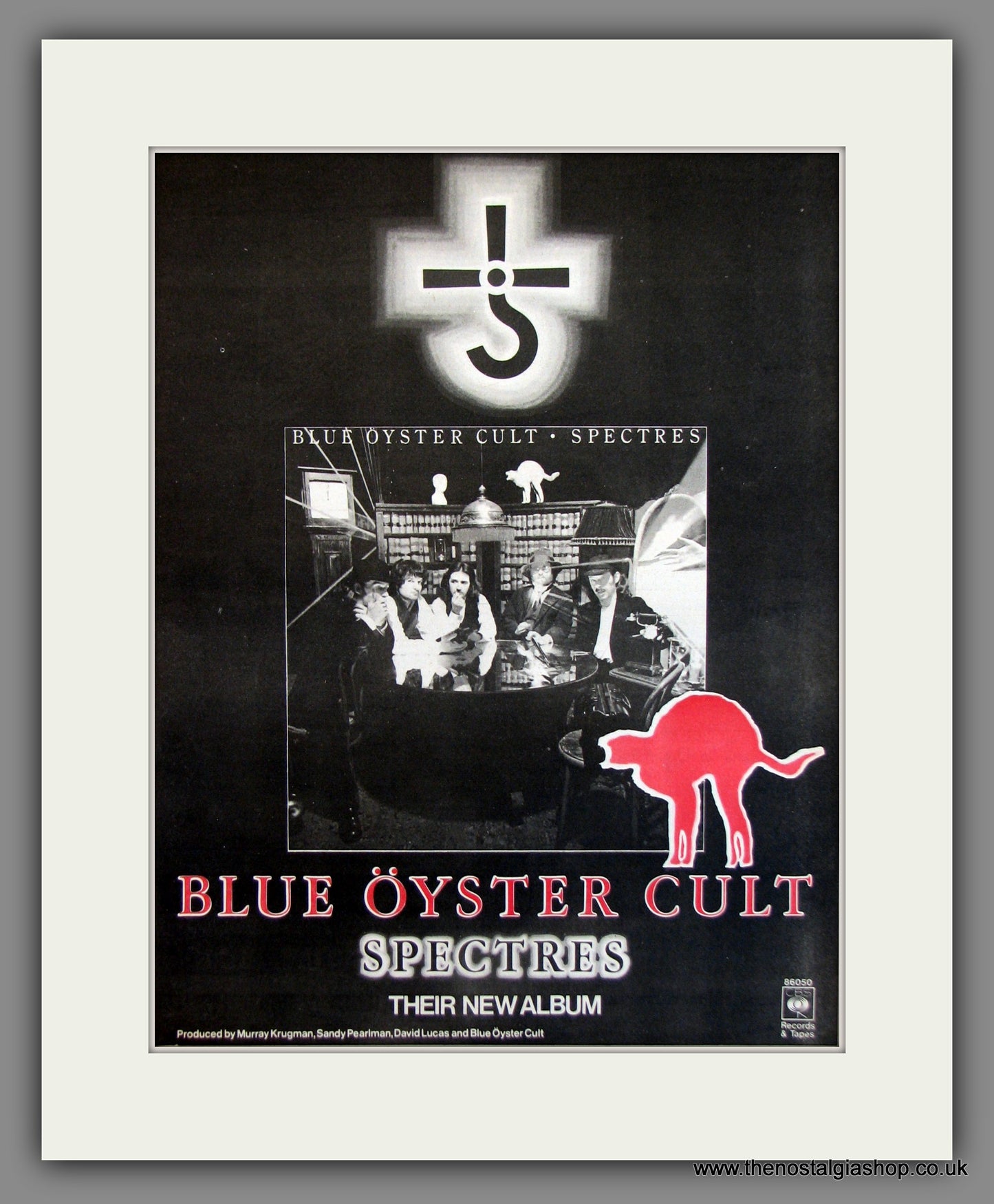 Blue Oyster Cult, Spectres. Original Advert 1978 (ref AD11731)
