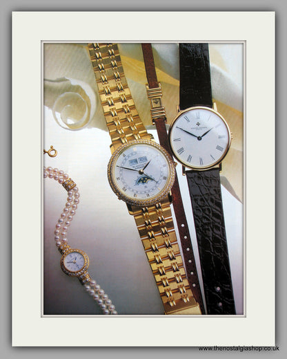 Garrard Watches Set Of 2 Original Adverts 1986 (ref AD6919)
