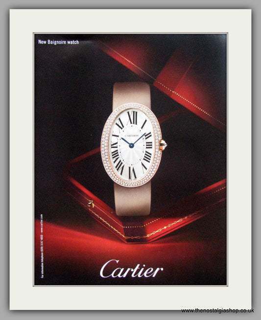 Cartier Watch Original Advert 2009 (ref AD7767)