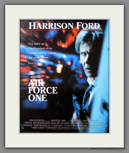 Air Force One. 1997 Original Advert (ref AD54707)